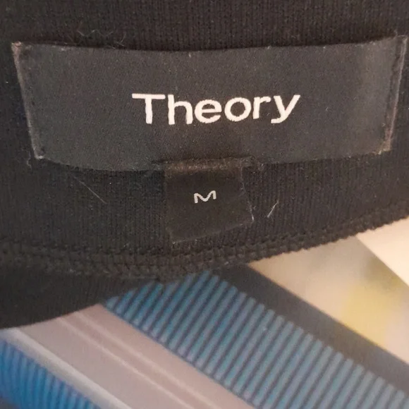 THEORY Shawn C fixture pointe Leggings black size M - Picture 5 of 15